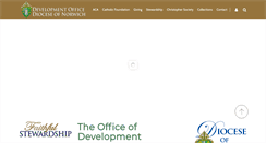 Desktop Screenshot of norwichdiocesedevelopment.org